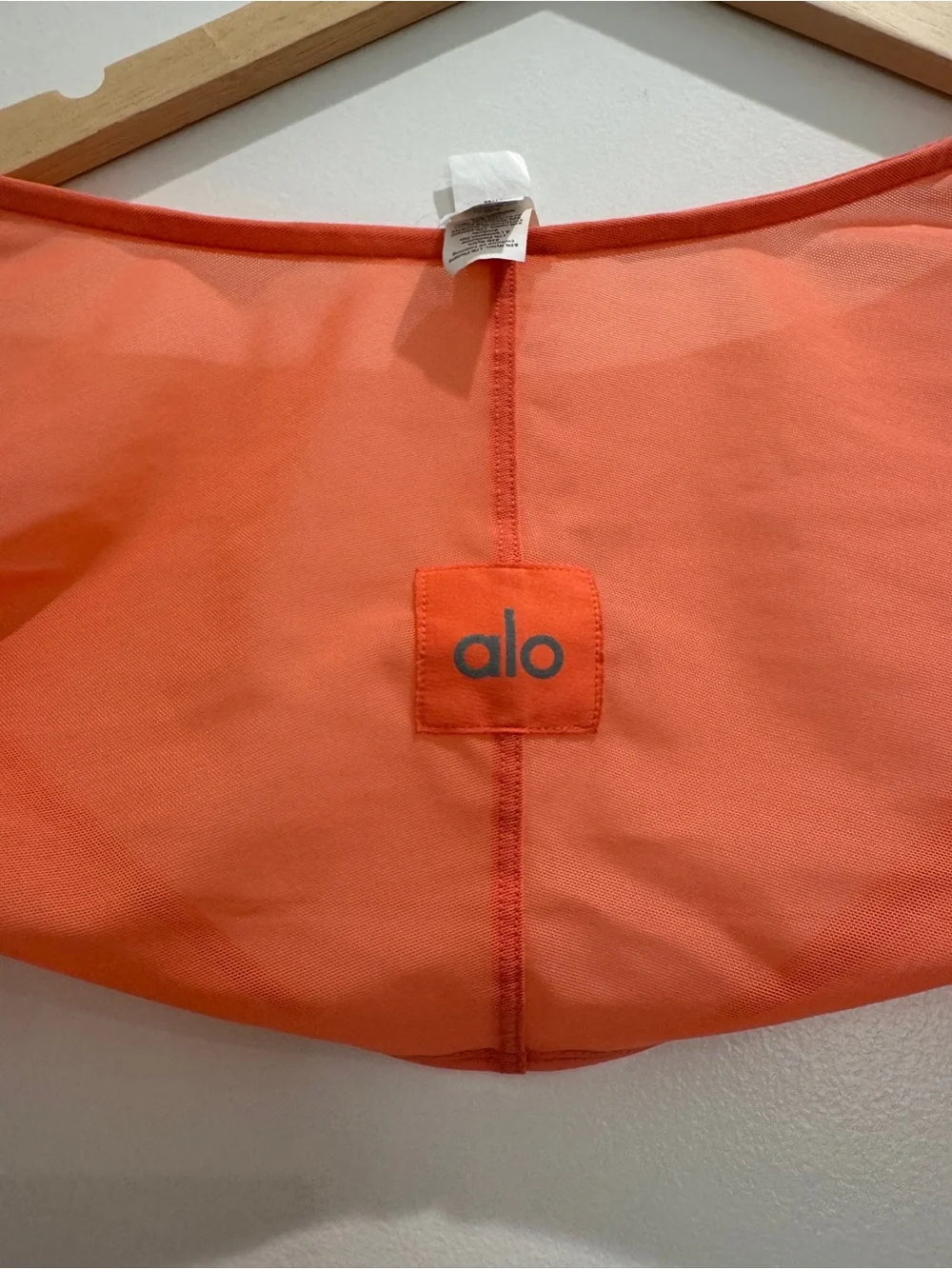 ALO Yoga Coral Sheer Bolero Shrug - Long Sleeve